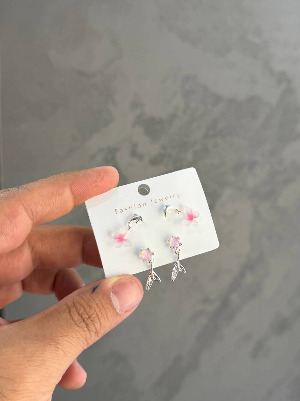 پک گوشواره سه جفتی مینیمال